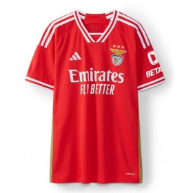 Herren Fußballbekleidung Benfica Heimtrikot 2023-24 Kurzarm